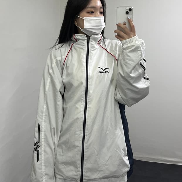 미즈노 올드스쿨 바람막이 (남녀공용