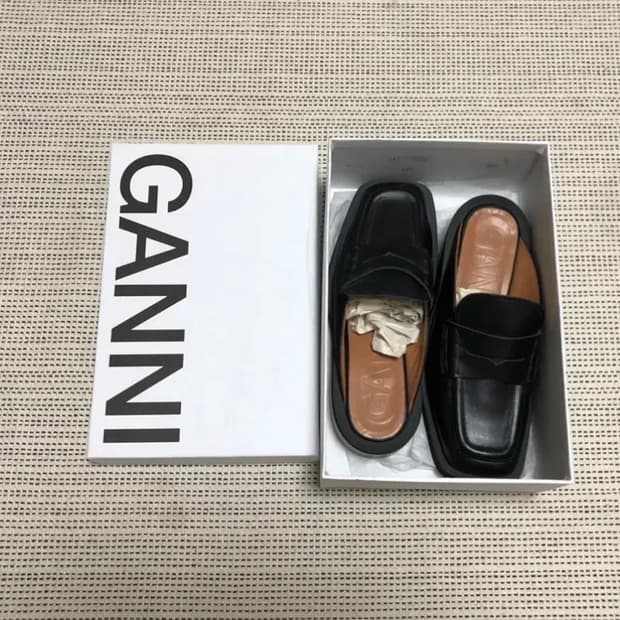 Ganni loafer_37size