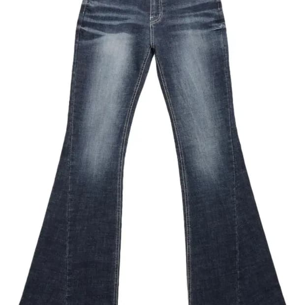 구해요) 시너진 캣워싱 데님 팬츠 바지 L