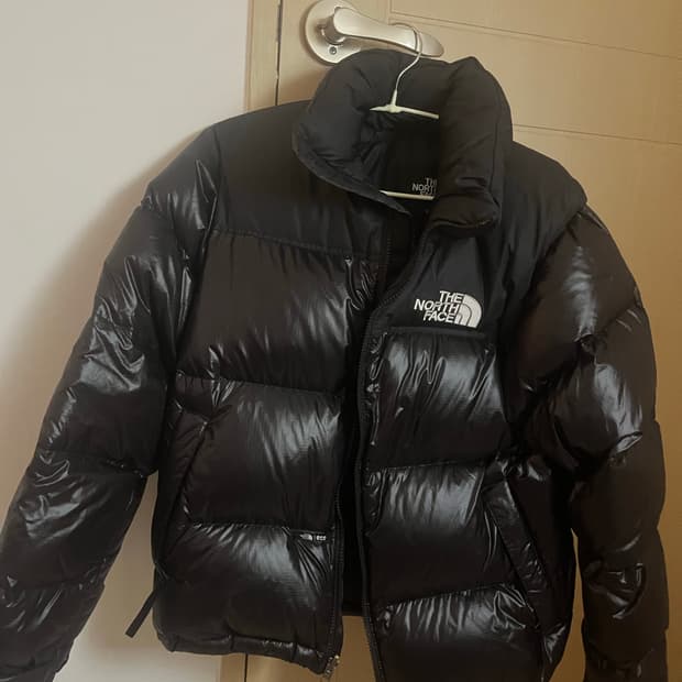 노스페이스 1996 에코 눕시 자켓 리얼 블랙