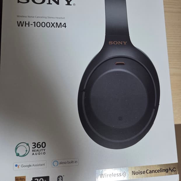 소니 헤드셋 WH-1000XM4