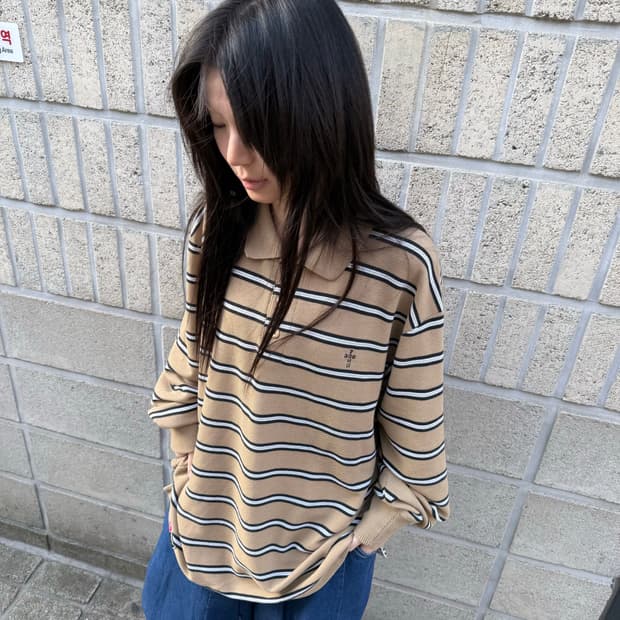 도그타운 스트라이프 오버핏 pk 롱슬리브