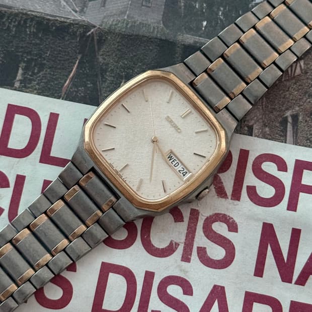 세이코 Seiko 스퀘어 콤비