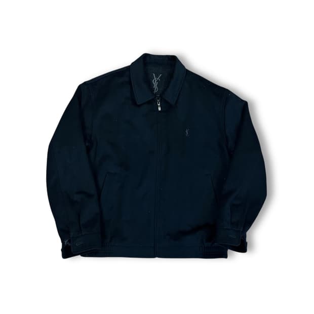 입생로랑 울 블루종 자켓