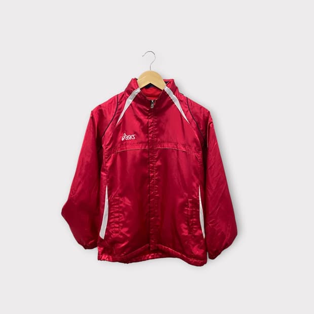 재팬 아식스 올드스쿨 새틴 바람막이 M-L