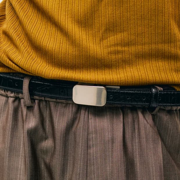 노이어 듀얼 체인저블 레더 벨트 (블랙)