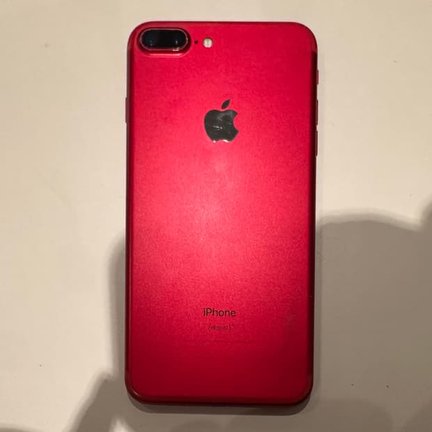 아이폰7플러스/ 아이폰7+/ 레드/ 부품용