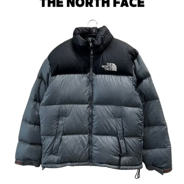 노스페이스 700필 1996 eco 눕시 구스 다운 자켓 그레이