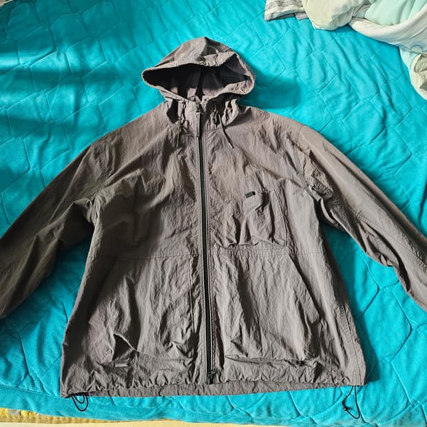 에스피오나지 바람막이 ray yacht parka gray