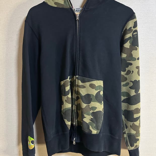 Bape cotton parker camo