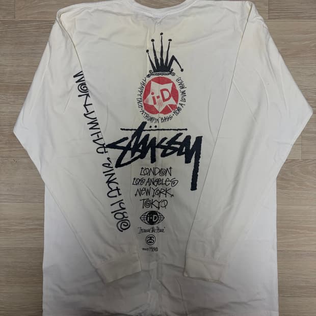 스투시 빈티지 롱슬리브