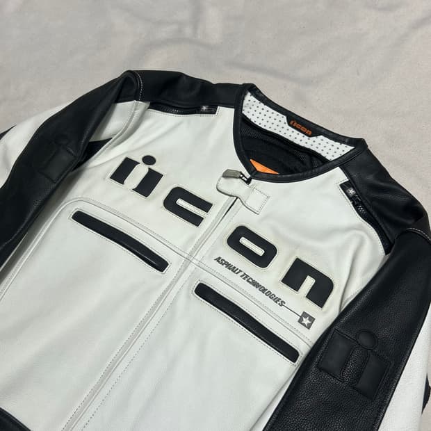 L 아이콘 모터헤드 가죽자켓