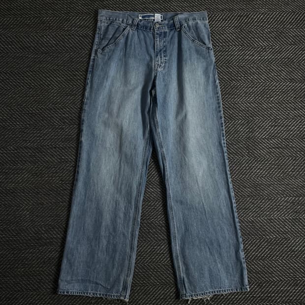 갭 USA 와이드 카펜터 데님 워크 팬츠o 3100