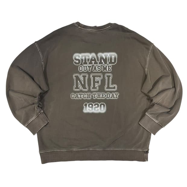 ✨ (바배) NFL 피그먼트 워싱 맨투맨 