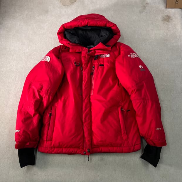 100 노스페이스 히말라야 1구형 800 윈드스토퍼 패딩