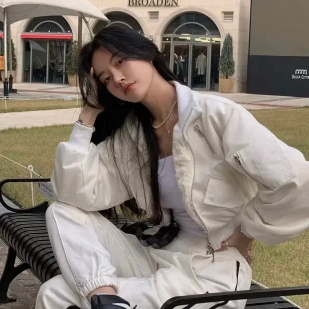 페일제이드 퍼봄버 투웨이 자켓 (화이트)