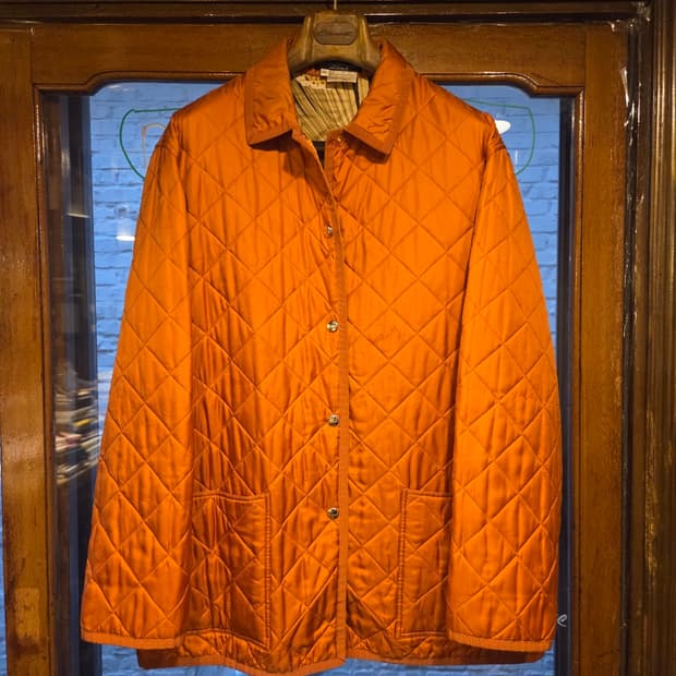 살바토레 페라가모 실크퀼팅자켓