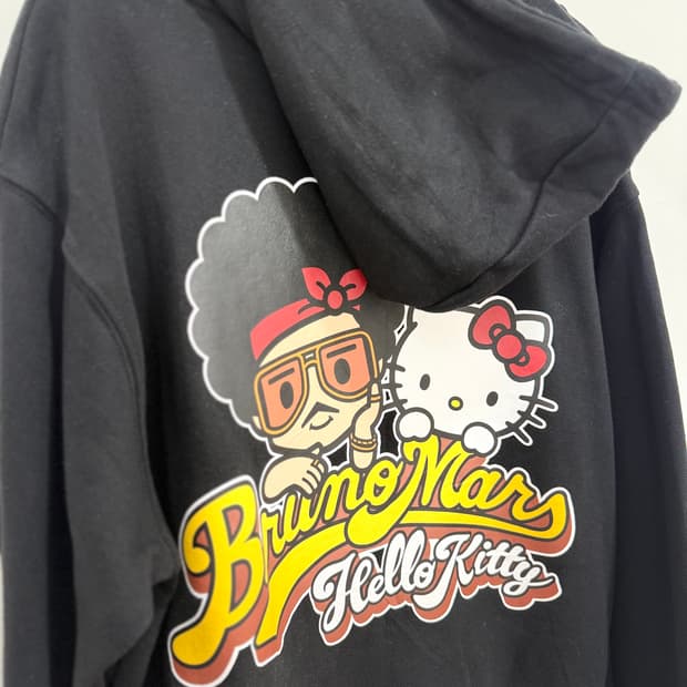 Bruno Mars x Hello Kitty Hoodie
