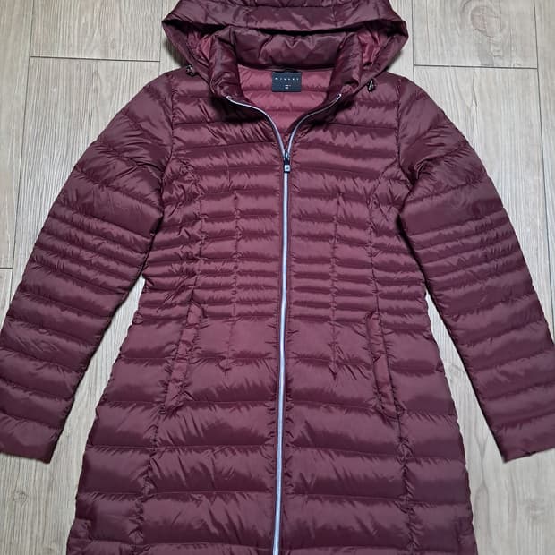 밀레 여성 경량 롱패딩 90