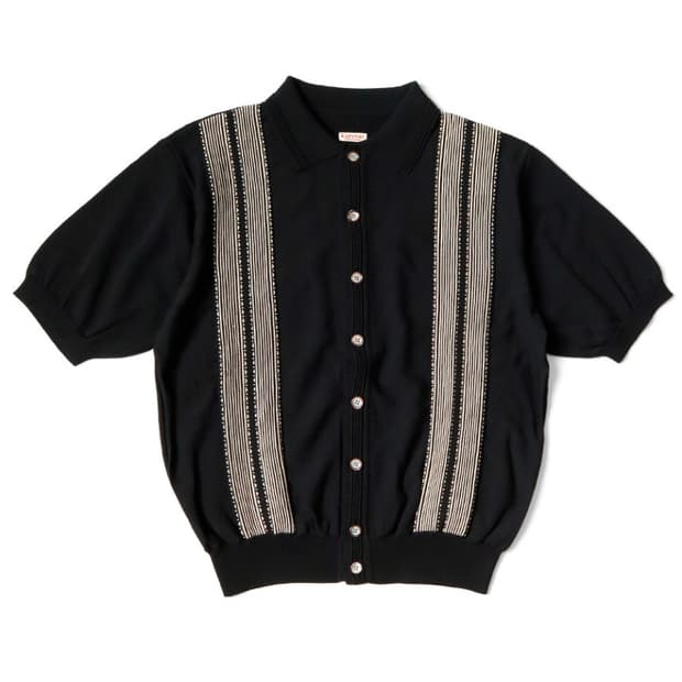 캐피탈 반팔 니트 치 셔츠 14G 알로하 폴로