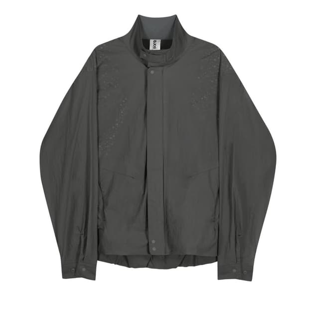 오호스 레이어드 쉬어 블루종 차콜 3size