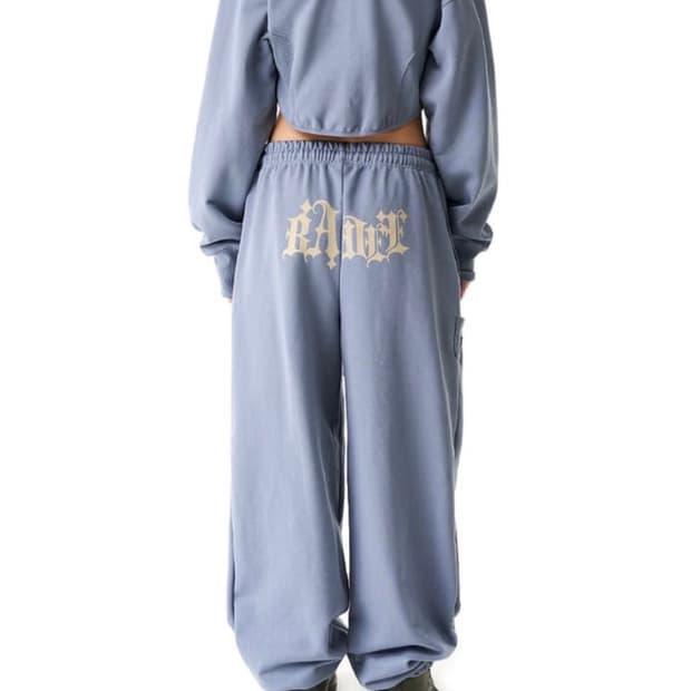 배디 조거팬츠 블루