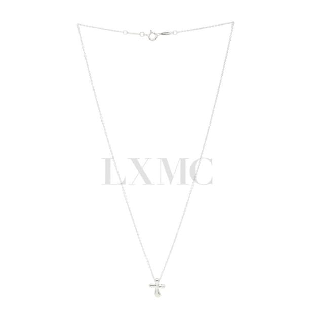 티파니 엘사퍼레티 목걸이 크로스 실버 십자가 네크리스 28550995