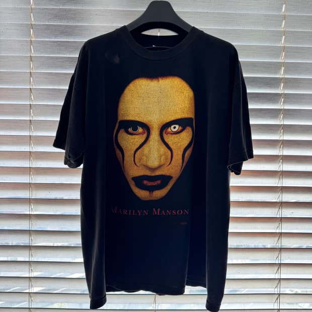 [XL] 90s 마릴린 맨슨 SEX Is Dead 빈티지 밴드티