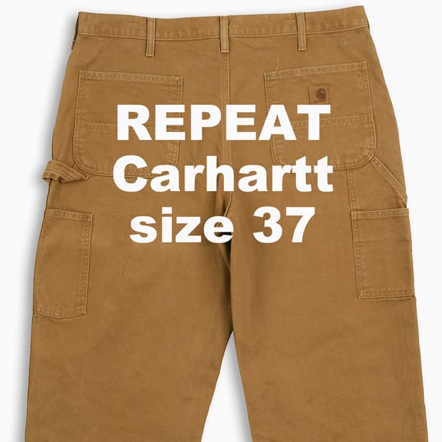 빈티지 칼하트 싱글니 B11 37 인치 CH0113801