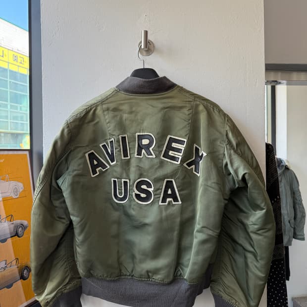 AVIREX 리버시블 MA-1 / 🇺🇸Made in USA