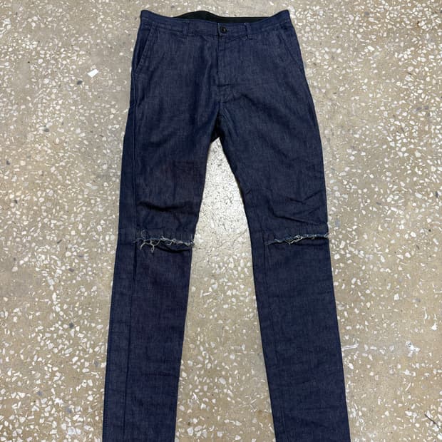 sacai 롱 스키니진