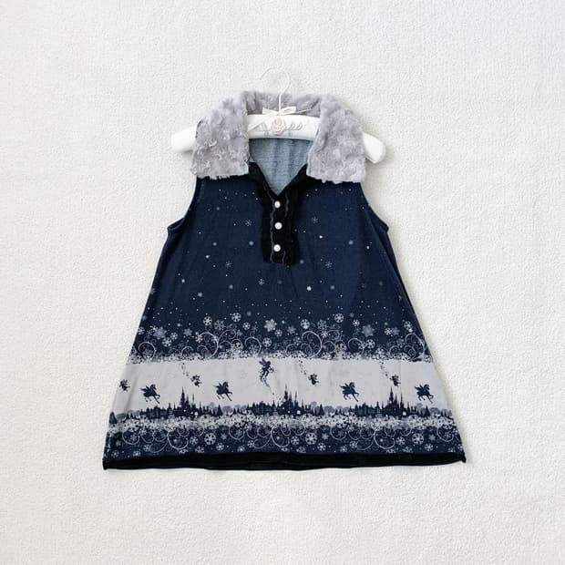 엑시즈팜 네이비 페어리 큐빅 슬리브리스