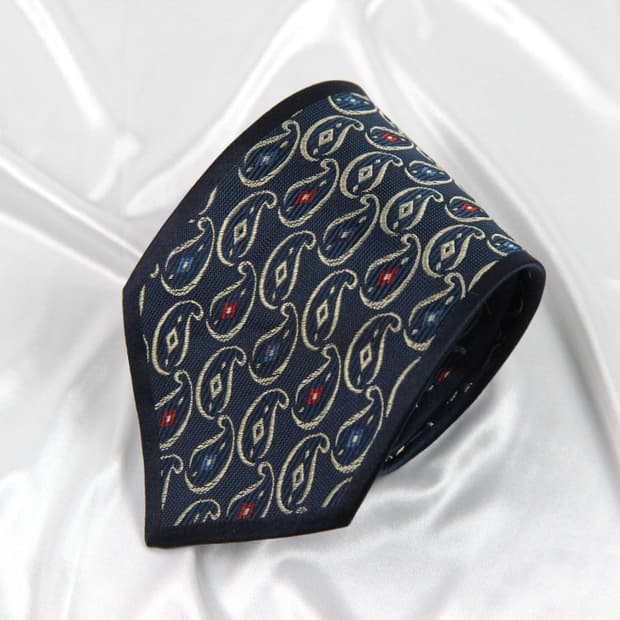 밀라숀 9.2cm A+등급 페이즐리 이태리 남자 명품 넥타이