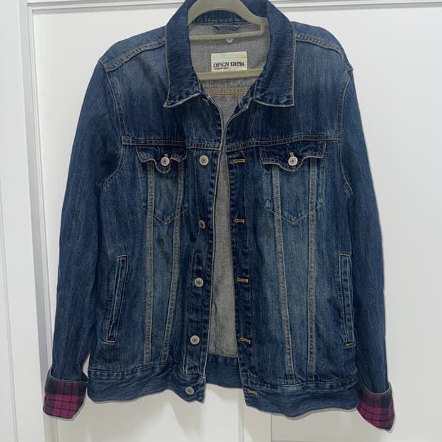 Open dich 워싱 데님 자켓