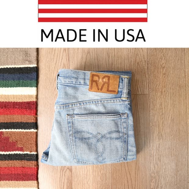 

미국메이드 더블알엘 RRL 알알엘 우먼 데님 팬츠 