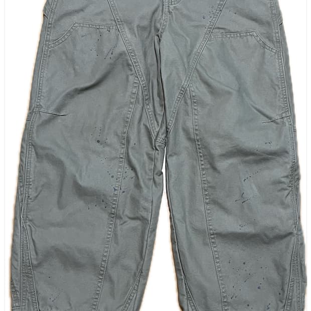 노매뉴얼 페인트 바지 S사이즈