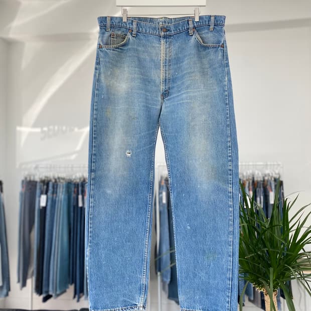 Levis505 80s USA Orange Tab 39사이즈 a5223