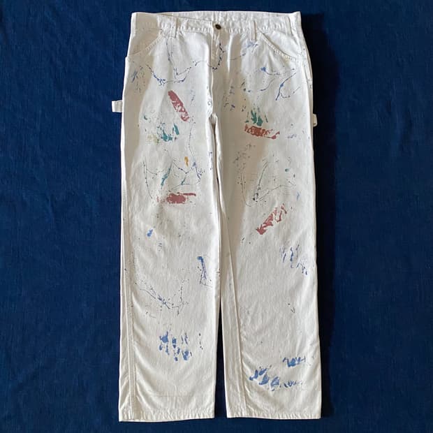 디키즈 화이트 카펜터 페인터 워크 팬츠 YC-030