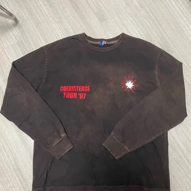 블라인드파일즈 롱슬리브 raw 밴드티 1사이즈