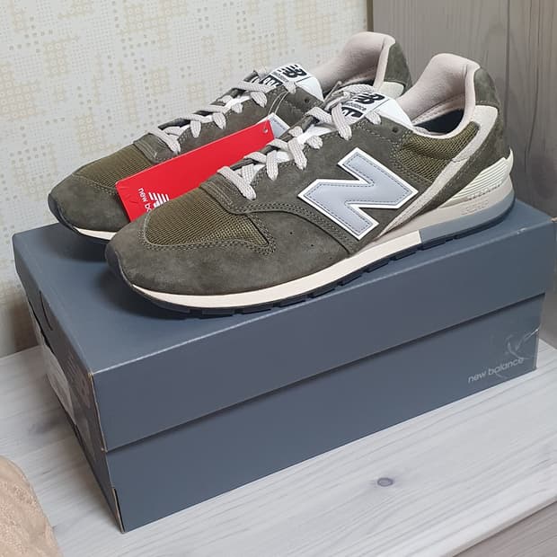 뉴발란스 996 275사이즈 다크 그린