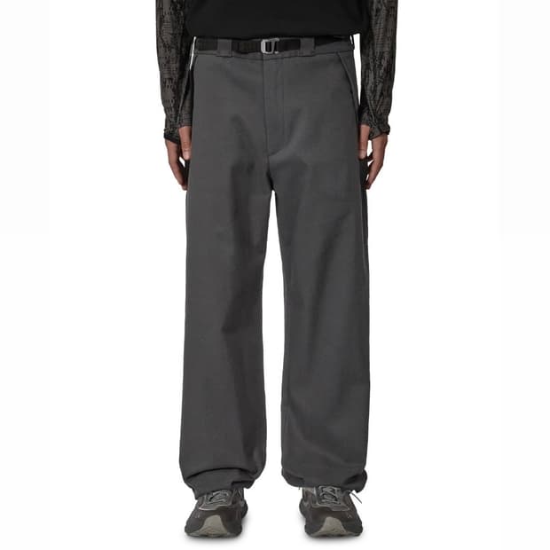 [M,L,XL]로아 하이킹 25fw 버클 치노 팬츠/차콜