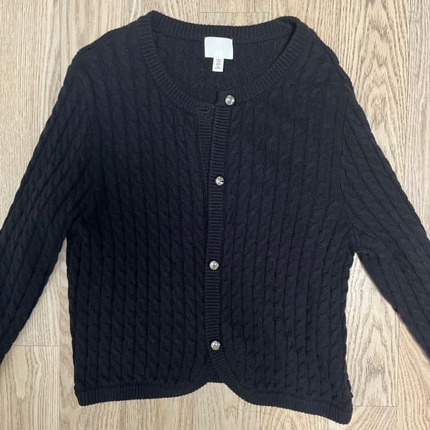 H&M 케이블 니트 가디건
