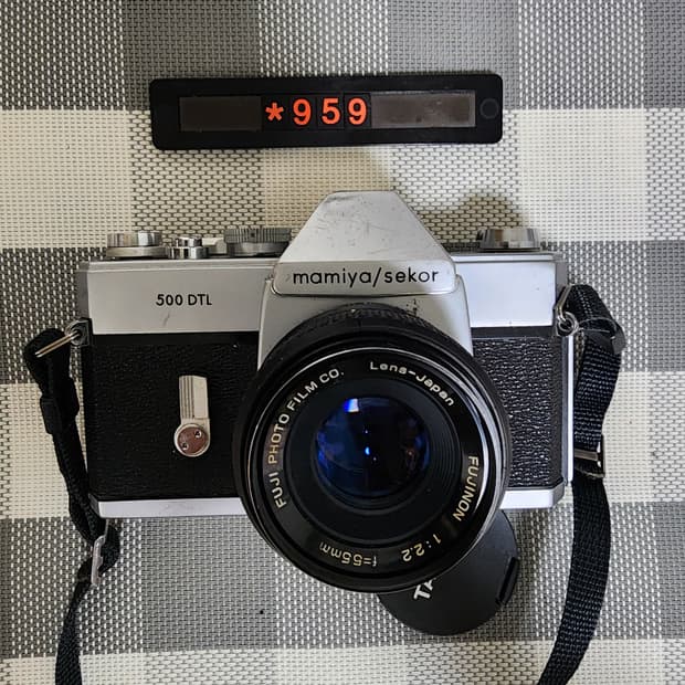 마미야 세코로 500 DTL 필름카메라