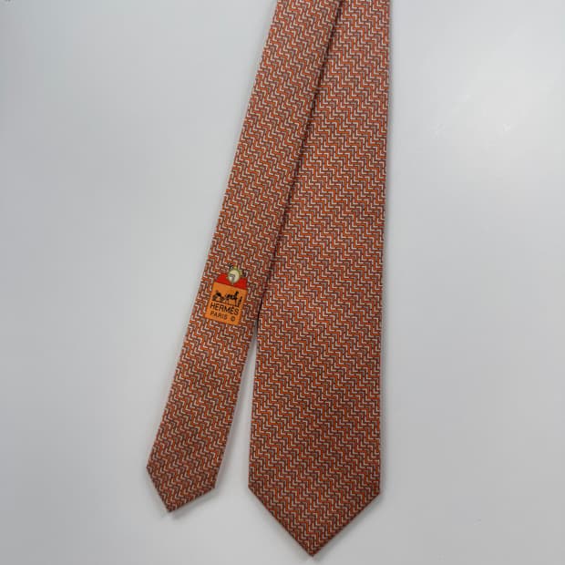 신형 에르메스 명품 정품넥타이(HERMES) 8.1cm