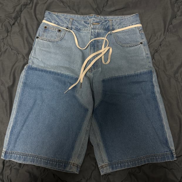 디키즈 더블니 페이크데님