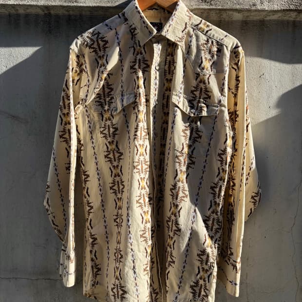 Panhandle Slim 웨스턴 나바호 웨스턴 카우보이 셔츠  usa