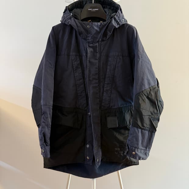 패딩 후드 파카