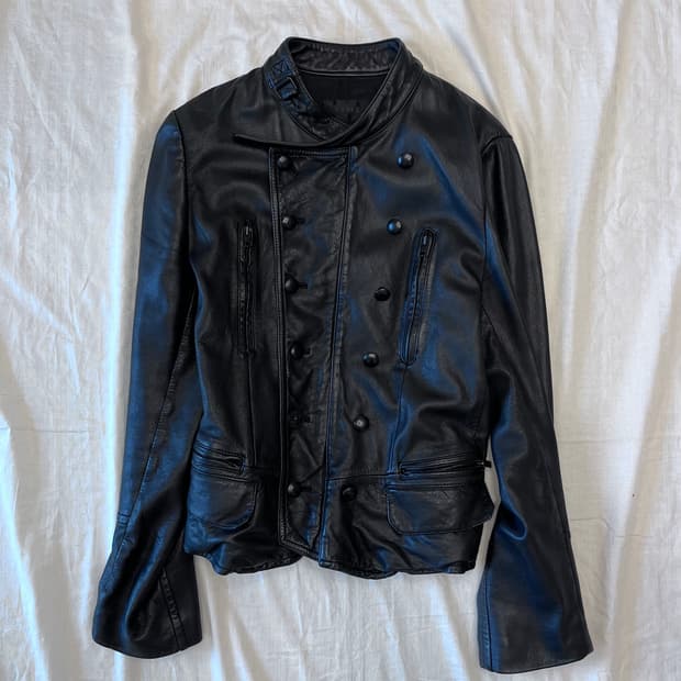 TIME Napoleon Archive Leather Jacket