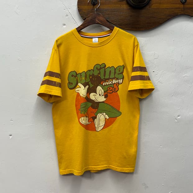 Disney Mickey Mouse Surfing Short Sleeve