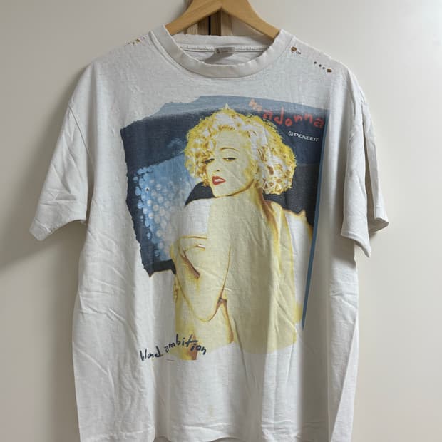 XL) 90s 마돈나 티셔츠